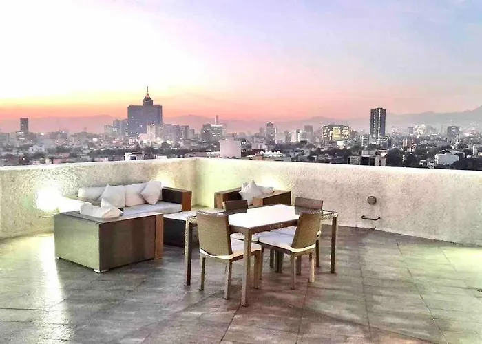 Element By Condesa Luxurious And Cozy With A Unique Panoramic View Of The Mexico City